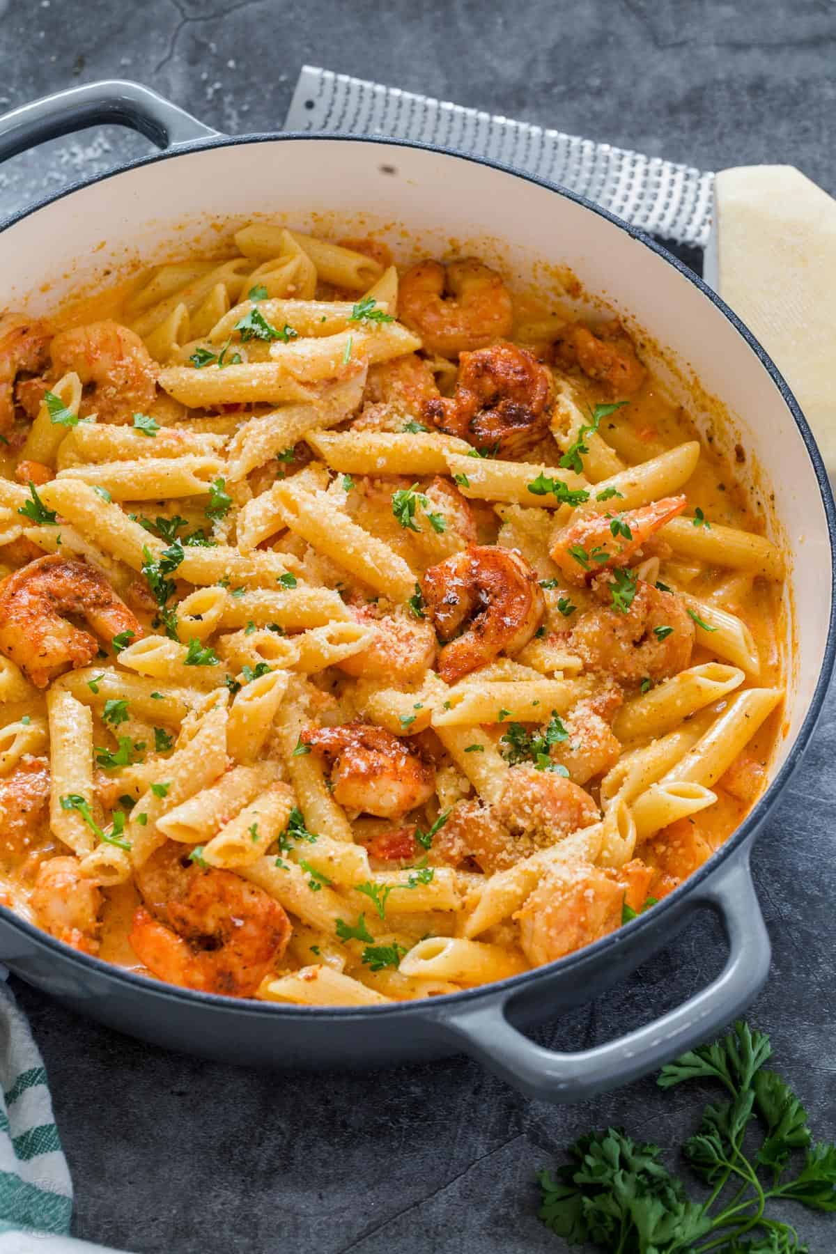 Creamy Spicy Cajun Shrimp Pasta: Restaurant Taste at Home